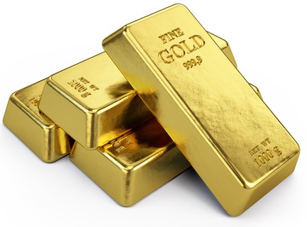 Ouro em estado sólido. Foto: Sashkin / Shutterstock.com