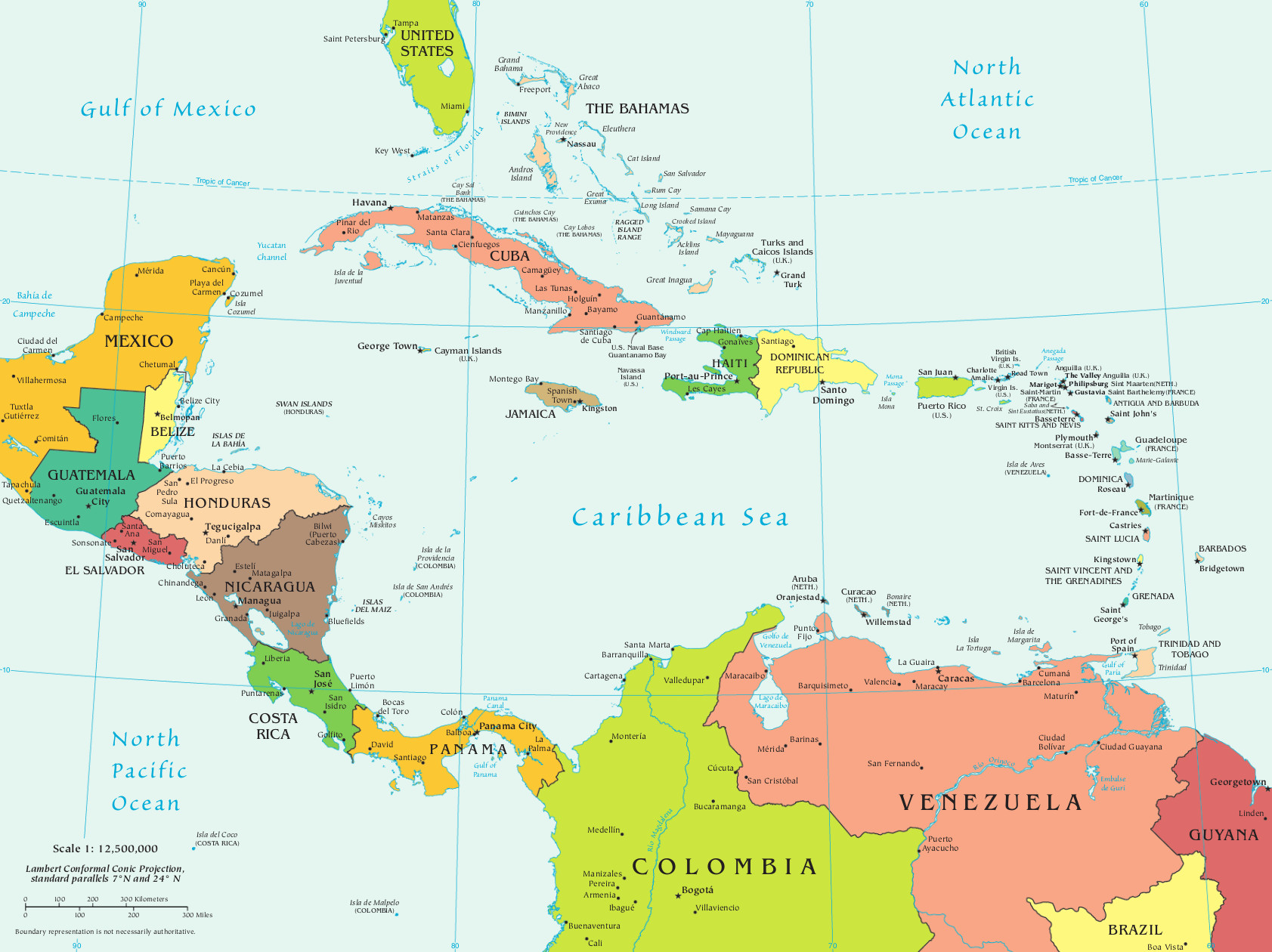 mapa america central – World Map, Weltkarte, Peta Dunia, Mapa del mundo