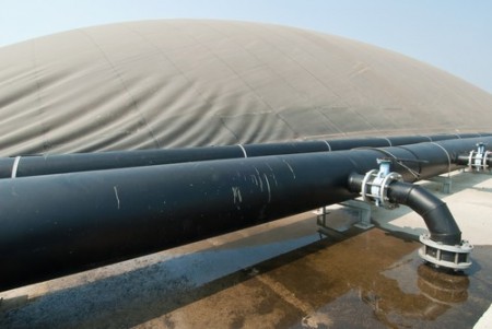 Planta de produção de biogás. Foto: dioch / Shutterstock.com