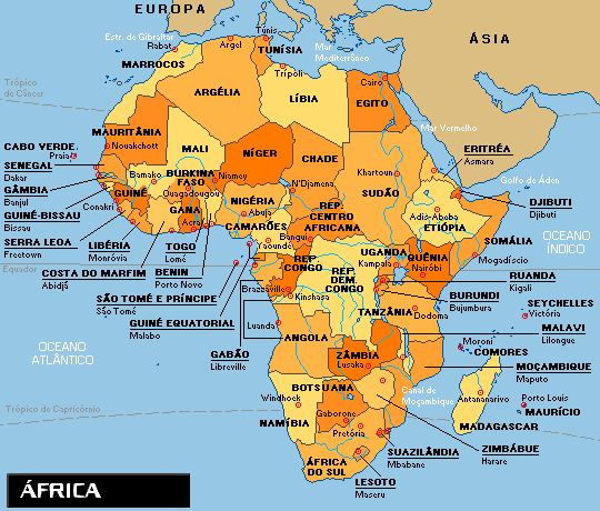 África - InfoEscola