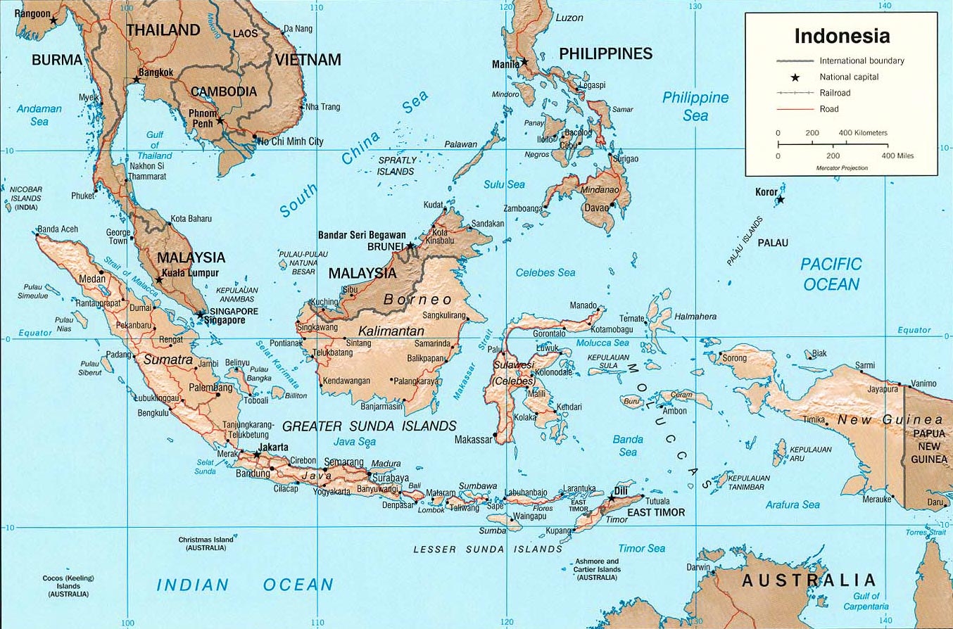 Timor Leste Mapa Hidrografia