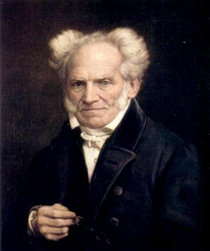Arthur Schopenhauer. Pintura de Jules Lunteschütz, 1855.