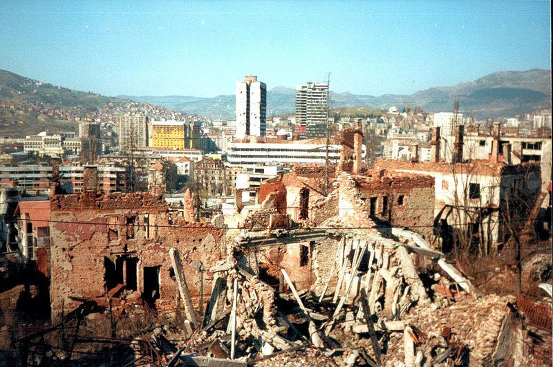 Resultado de imagem para guerra da bosnia