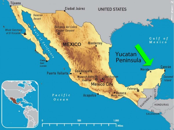 peninsula de yucatan