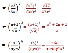 Potência com Fração #potencia #fracao #matematica #professoradematemat