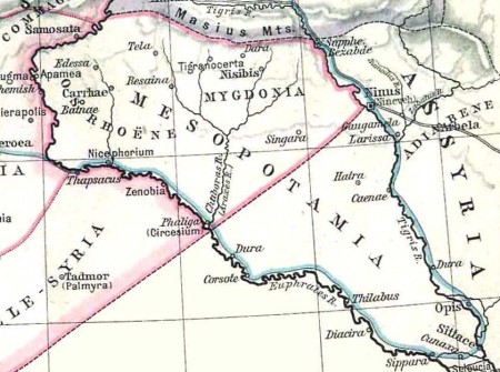 Mapa da Mesopotâmia. (William Robert Shepherd / via Wikimedia Commons)