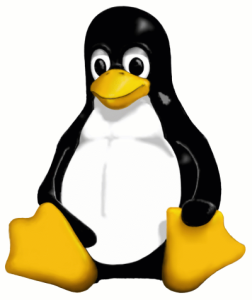 Tux, o mascote do Linux.