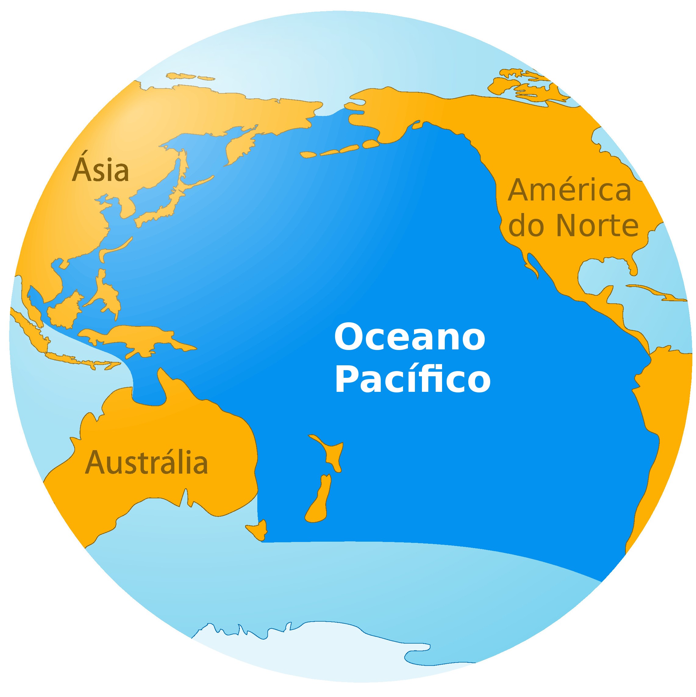 Oceanos Atlantico Map