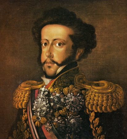 Dom Pedro I, Imperador do Brasil entre 1822 e 1831.