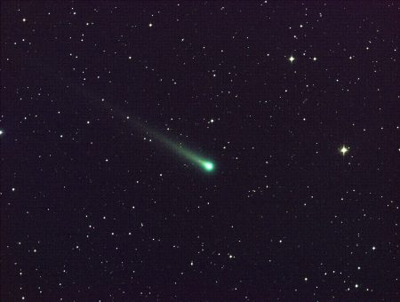 Cometa ISON, fotografado em 2013 pela NASA. Passou a uma distância de 156 milhões de km da Terra. Foto: NASA.