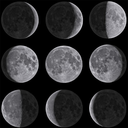 Você sabe como acontece as fases da Lua? Você sabe como acontece as fases da Lua?