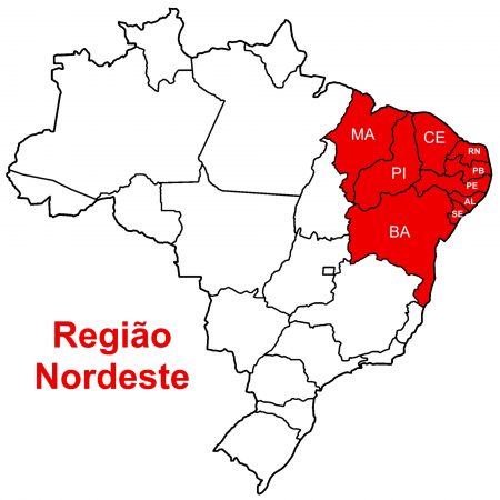 Região Nordeste - Geografia do Brasil - InfoEscola