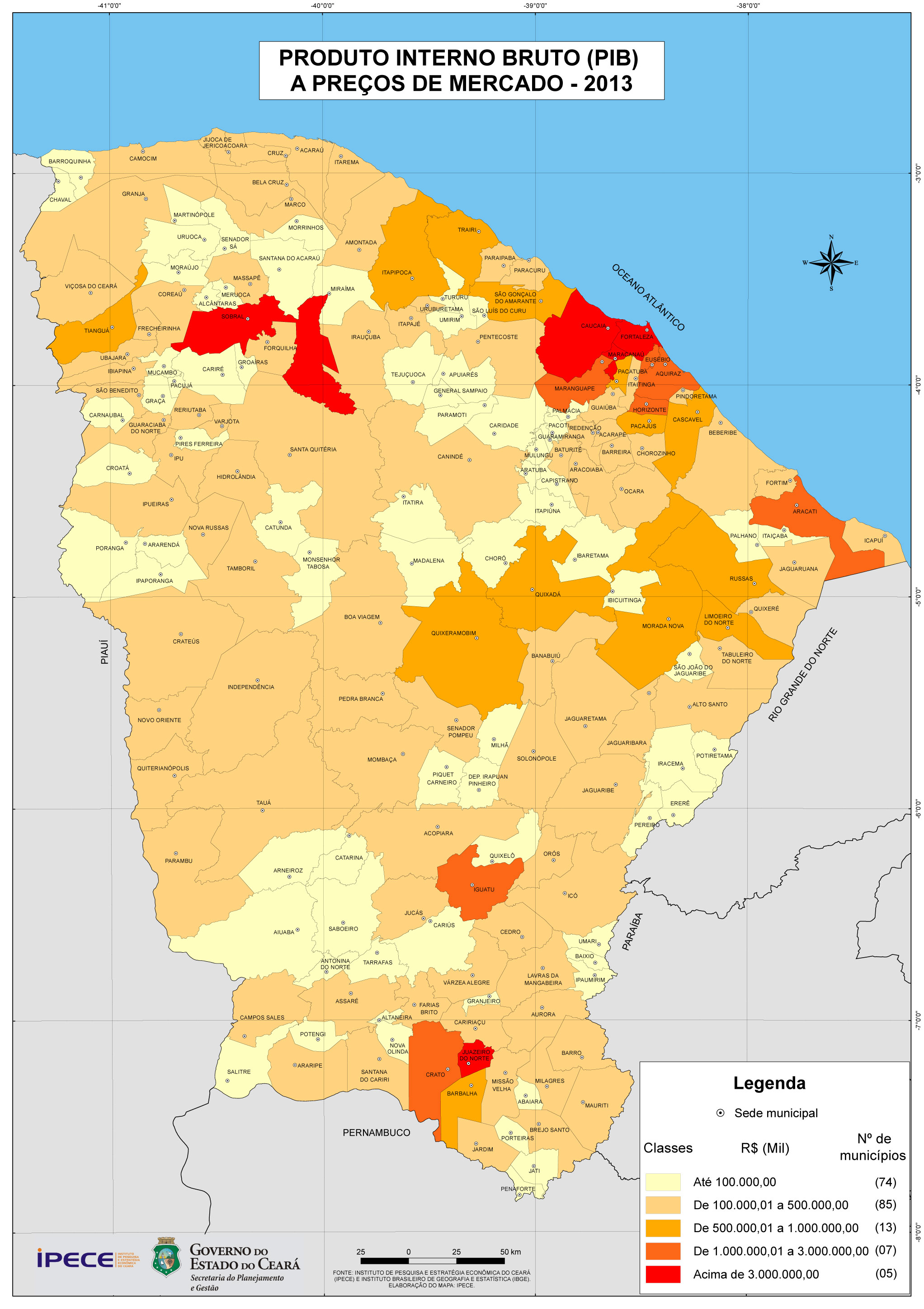 GEOGRAFIA E HISTÓRIA DO CEARÁ E DE FORTALEZA/