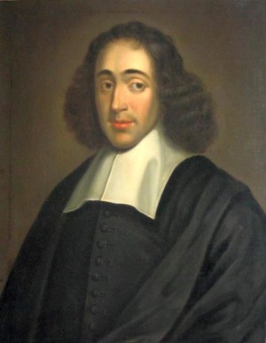 Baruch Spinoza, 1665. Pintura de autor desconhecido.