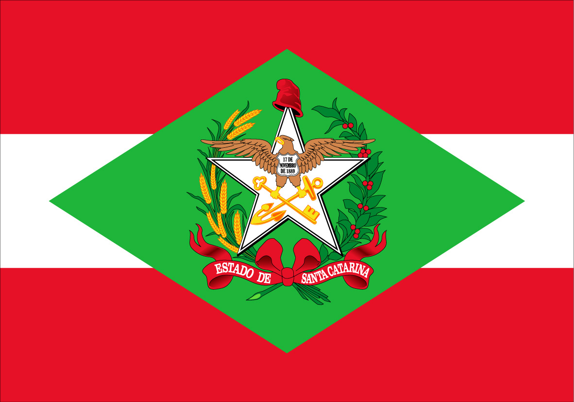 Resultado de imagem para bandeira santa catarina