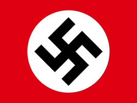 Bandeira da Alemanha Nazista.