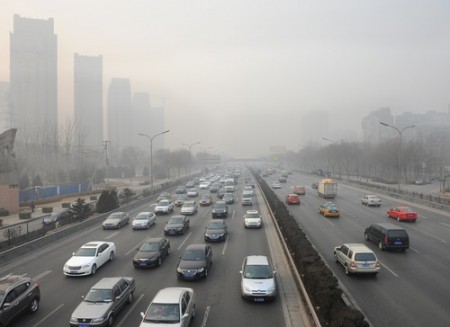 Nevoeiro fotoquímico em Pequim, China. Foto: Hung Chung Chih / Shutterstock.com