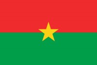 bandeira burkina faso