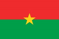 bandeira burkina faso