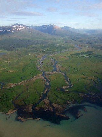 Delta de um rio na Islândia. Foto:  vyskoczilova / Shutterstock.com