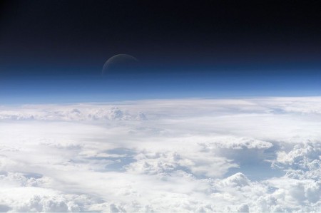 Atmosfera terrestre. Foto: NASA.