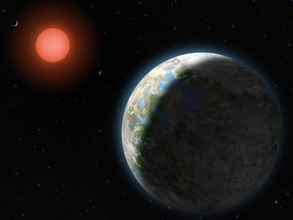 Resultado de imagem para Gliese 581 c.