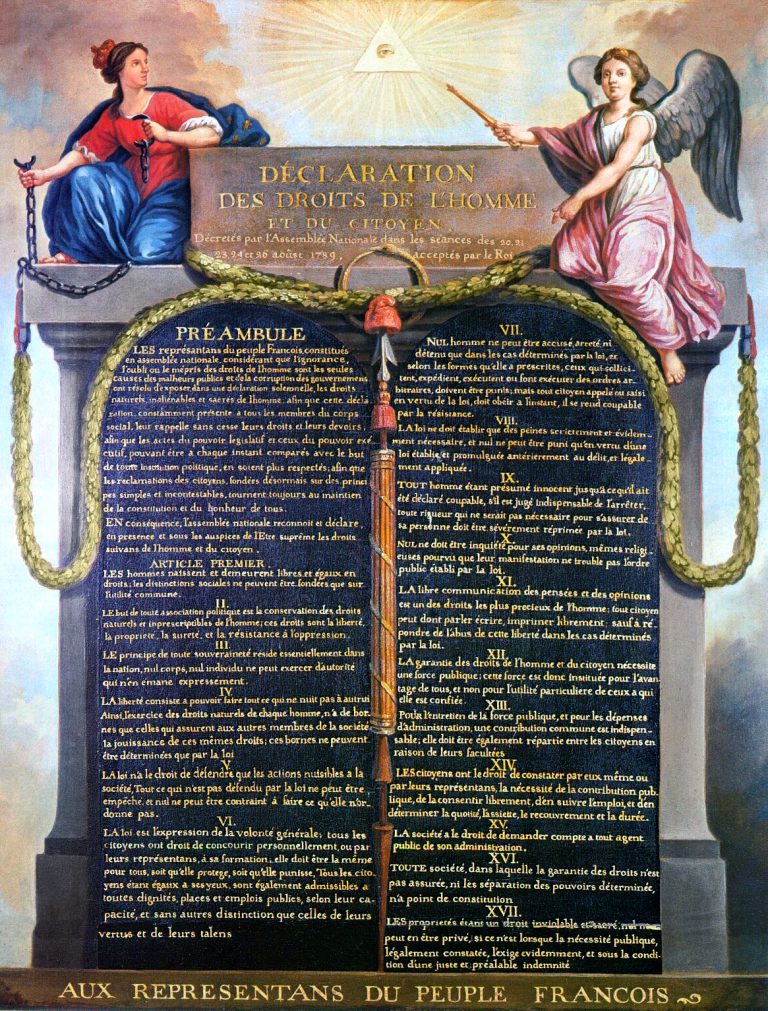 Revolução Francesa Direitos Do Homem E Do Cidadão