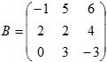 matriz transposta10