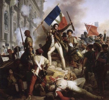 Revolução Francesa. Pintura de Jean-Victor Schnetz, 1830.