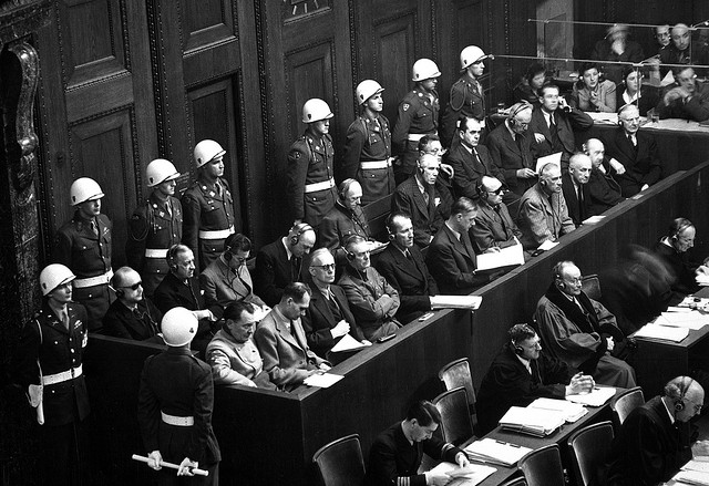 Julgamento de Nuremberg. Foto: National Archives/NARA/USA