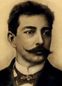 Retrato de Aluísio Azevedo. Fonte: autor desconhecido / domínio público.