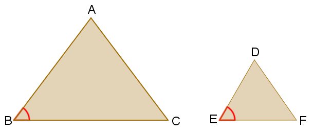 Razão E proporção Semelhanca-triangulos6