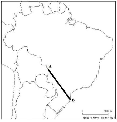 observe os mapas￼: nessa atividade o aluno localizará a vegetação