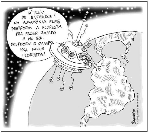 UFRGS 2015)Observe a tira abaixo.Se o filho do Radicci tornar-se vegetariano  do tipo que não utiliza 