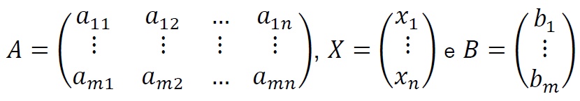 Sistema de equação, Sistema de equação