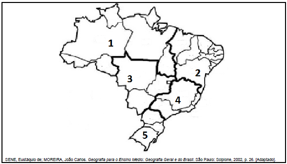 A divisão regional brasileira​ - Geografia - Ensino Médio 